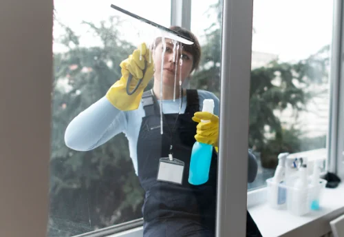 Nettoyage de vitres intérieures et extérieures à Mont-Bernanchon